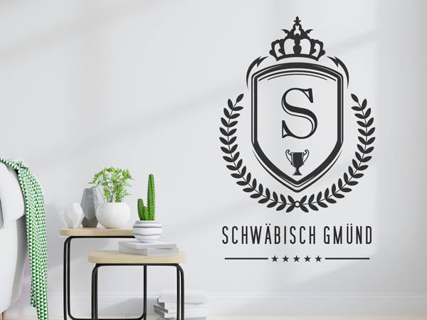 Wandtattoo Schwäbisch Gmünd Wappen