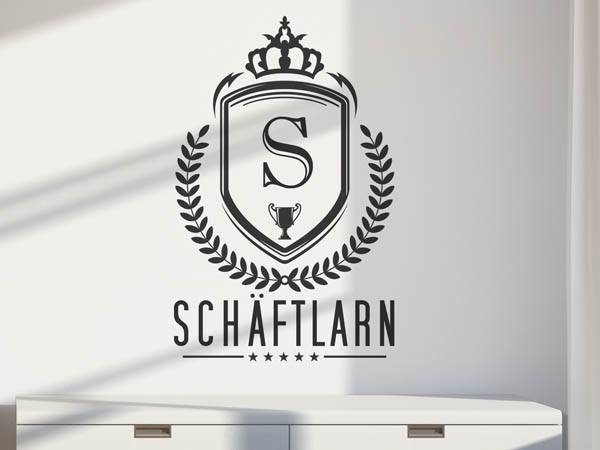 Wandtattoo Schäftlarn Wappen