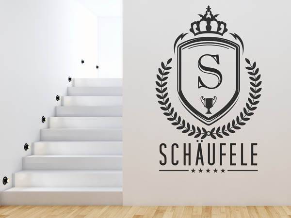 Wandtattoo Schäufele Wappen