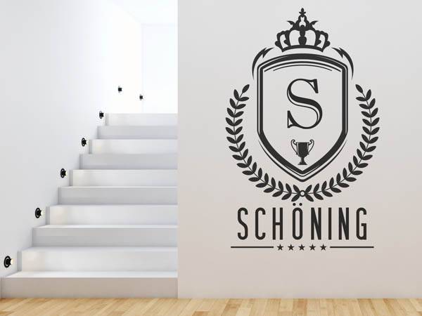 Wandtattoo Schöning Wappen
