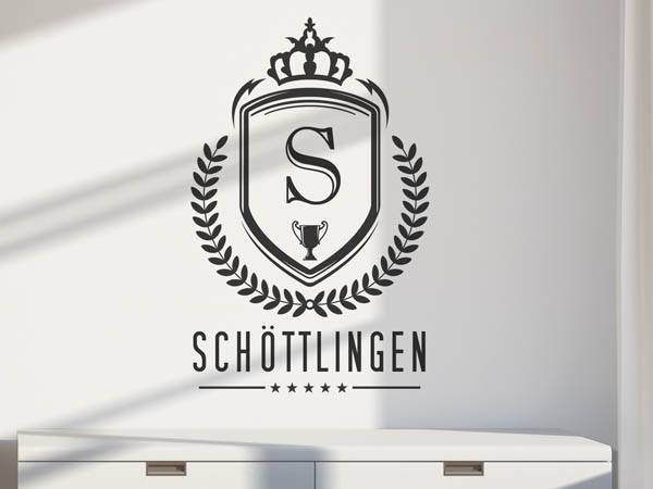 Wandtattoo Schöttlingen Wappen