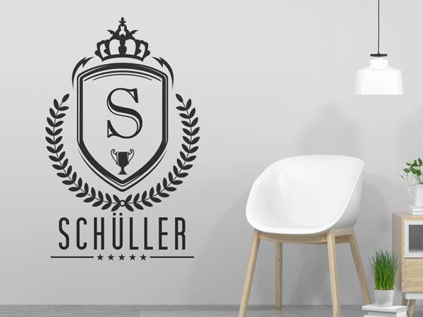 Wandtattoo Schüller Wappen