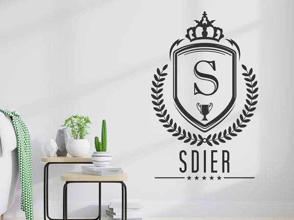 Wandtattoo Sdier Wappen