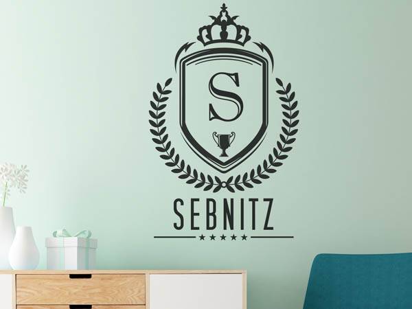 Wandtattoo Sebnitz Wappen