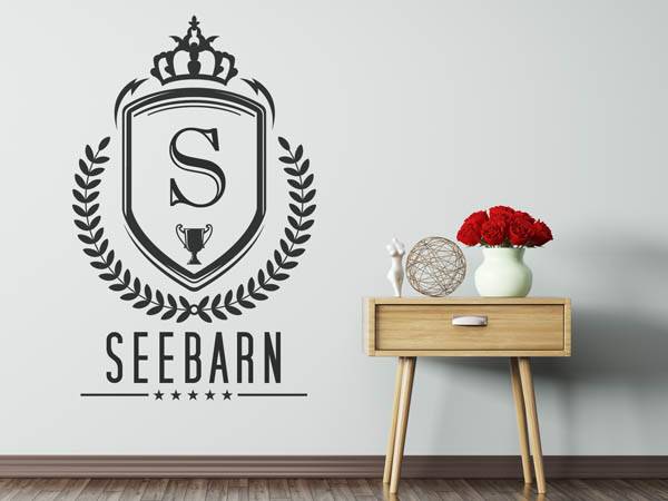 Wandtattoo Seebarn Wappen