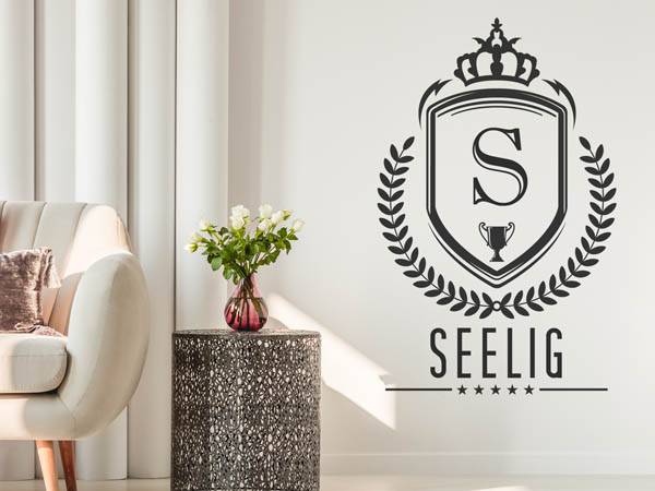 Wandtattoo Seelig Wappen