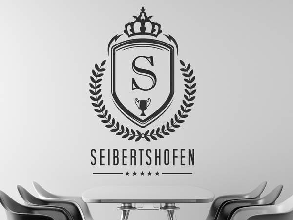 Wandtattoo Seibertshofen Wappen
