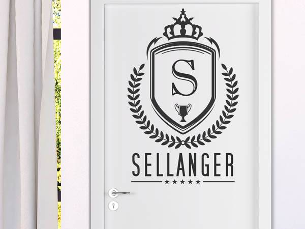 Wandtattoo Sellanger Wappen