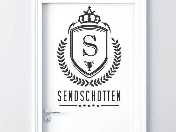 Wandtattoo Sendschotten Wappen