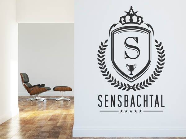 Wandtattoo Sensbachtal Wappen