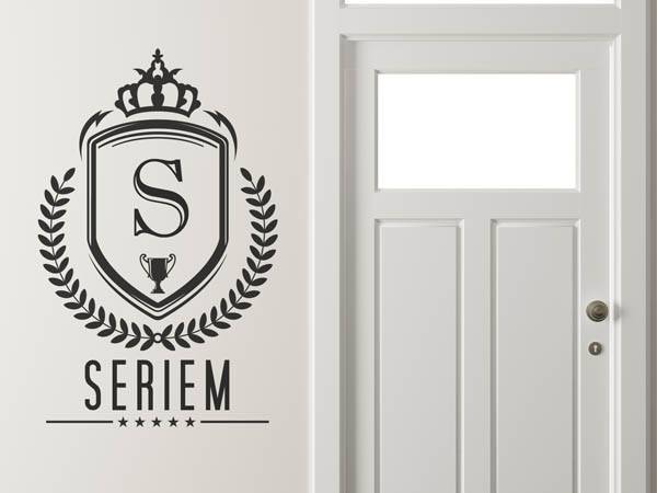 Wandtattoo Seriem Wappen