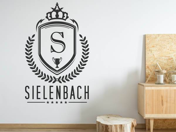 Wandtattoo Sielenbach Wappen