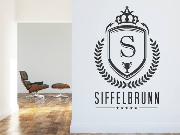 Wandtattoo Siffelbrunn Wappen