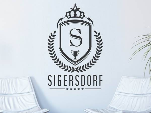 Wandtattoo Sigersdorf Wappen