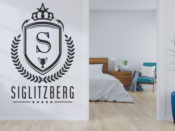 Wandtattoo Siglitzberg Wappen