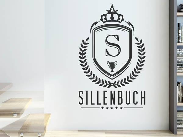 Wandtattoo Sillenbuch Wappen