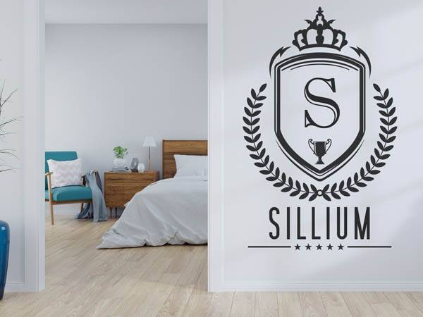 Wandtattoo Sillium Wappen