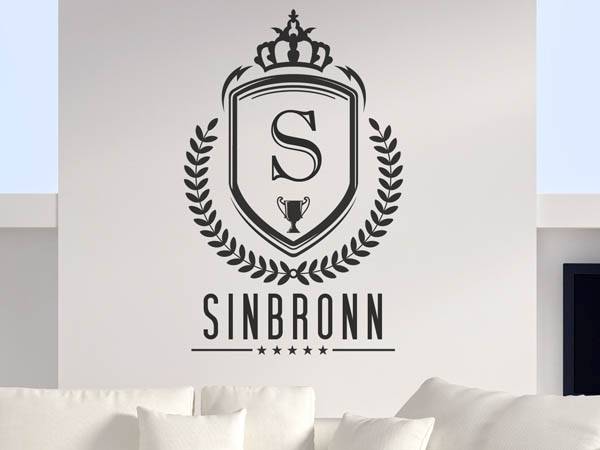 Wandtattoo Sinbronn Wappen