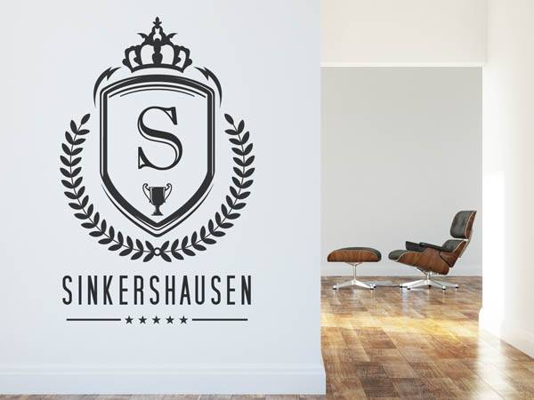 Wandtattoo Sinkershausen Wappen