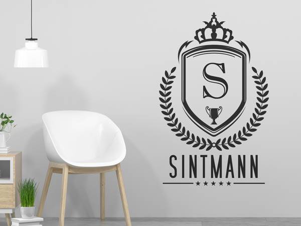 Wandtattoo Sintmann Wappen