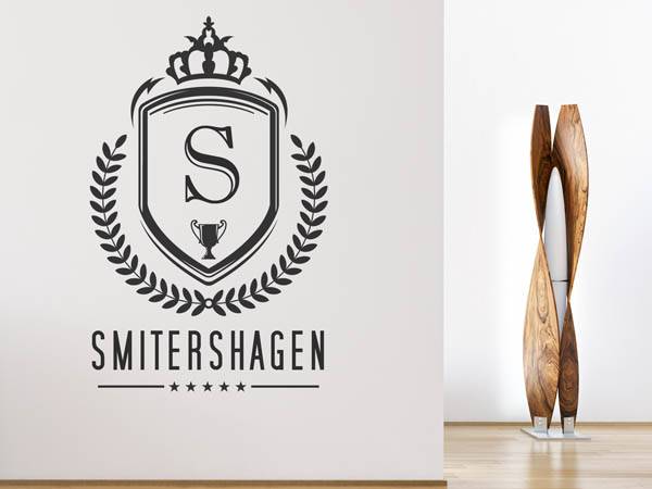 Wandtattoo Smitershagen Wappen