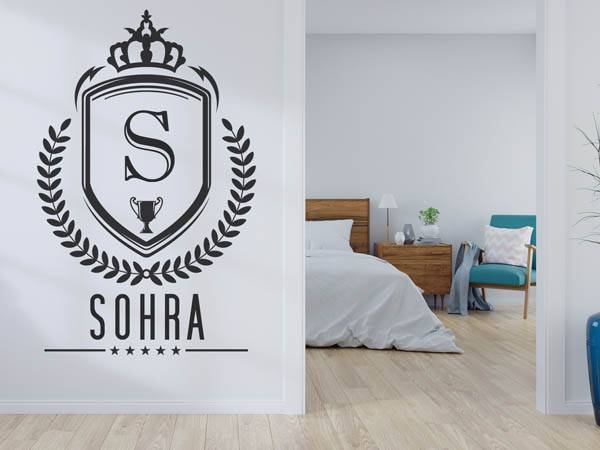 Wandtattoo Sohra Wappen