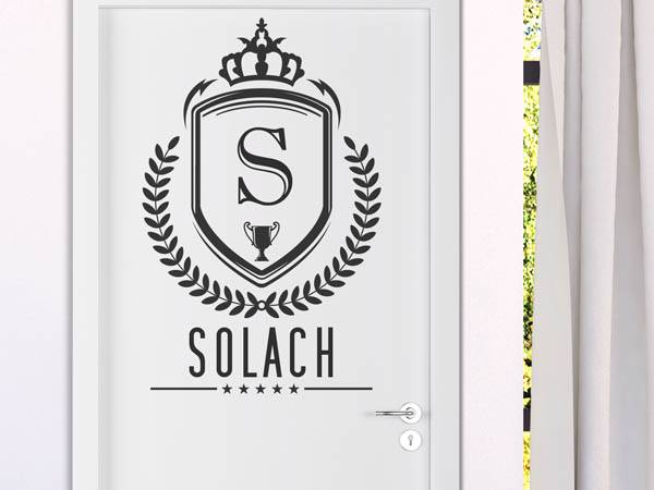 Wandtattoo Solach Wappen