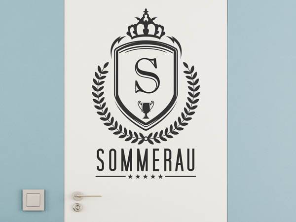 Wandtattoo Sommerau Wappen