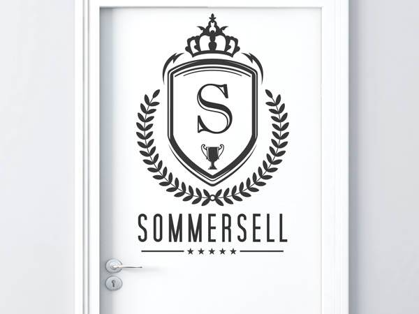 Wandtattoo Sommersell Wappen
