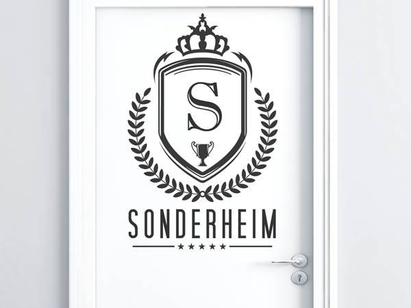 Wandtattoo Sonderheim Wappen