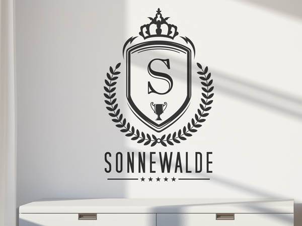 Wandtattoo Sonnewalde Wappen