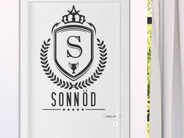 Wandtattoo Sonnöd Wappen