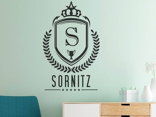Wandtattoo Sornitz Wappen