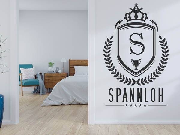 Wandtattoo Spannloh Wappen