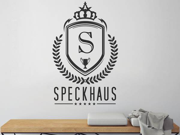 Wandtattoo Speckhaus Wappen