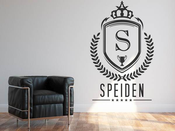Wandtattoo Speiden Wappen