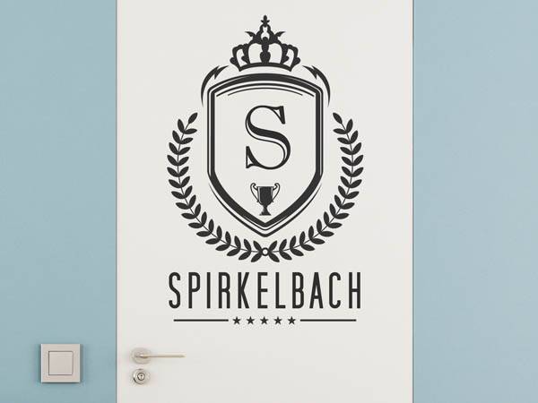 Wandtattoo Spirkelbach Wappen