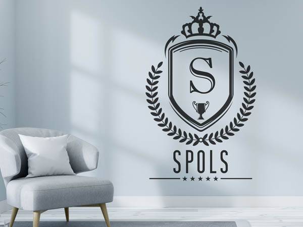 Wandtattoo Spols Wappen
