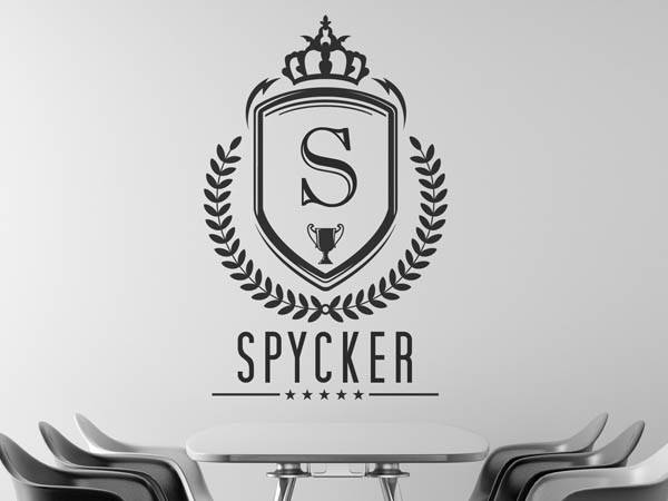 Wandtattoo Spycker Wappen