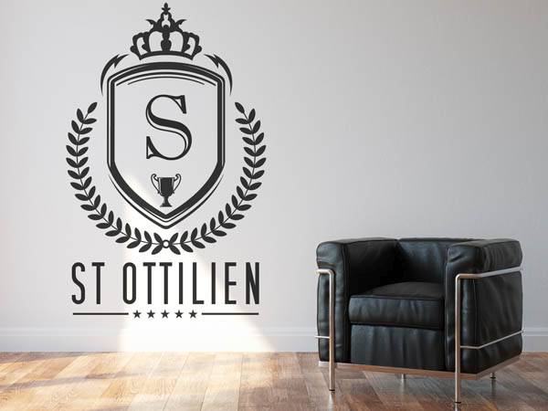 Wandtattoo St Ottilien Wappen