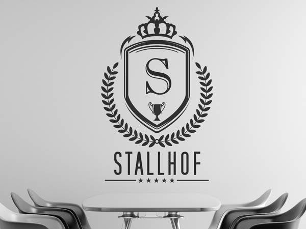 Wandtattoo Stallhof Wappen