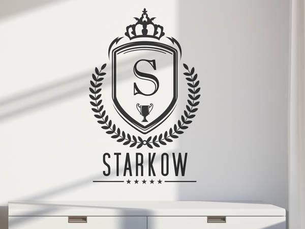 Wandtattoo Starkow Wappen