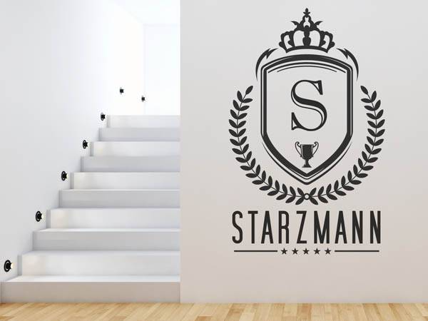 Wandtattoo Starzmann Wappen