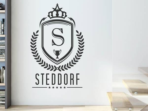 Wandtattoo Steddorf Wappen