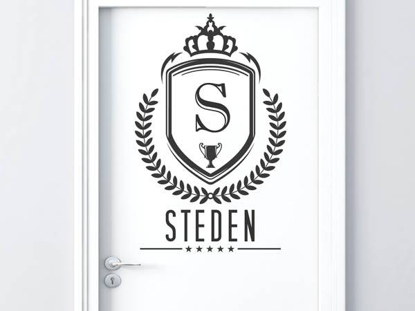 Wandtattoo Steden Wappen