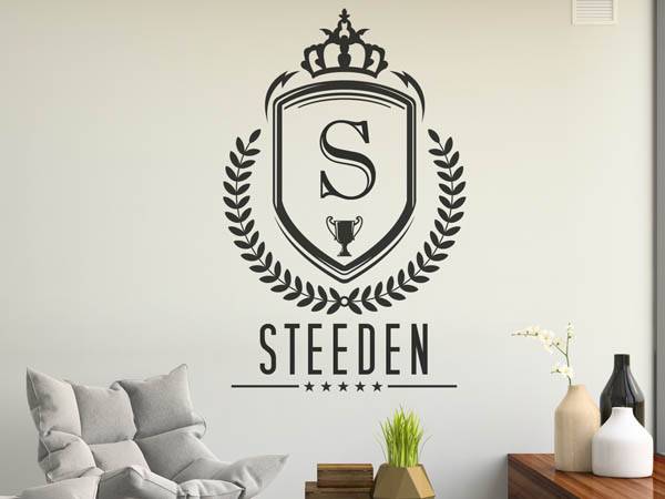 Wandtattoo Steeden Wappen