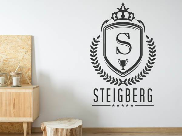 Wandtattoo Steigberg Wappen