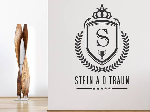Wandtattoo Stein a d Traun Wappen