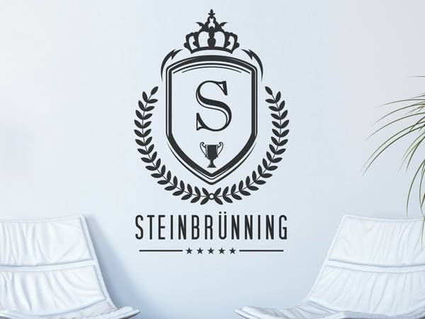 Wandtattoo Steinbrünning Wappen
