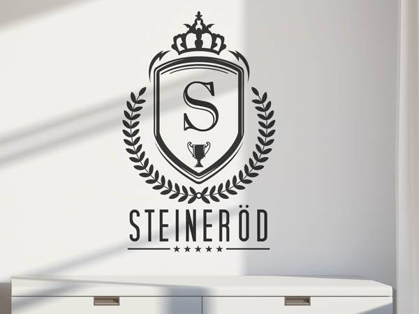 Wandtattoo Steineröd Wappen